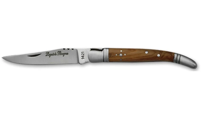 Couteau pliant marron foncé
